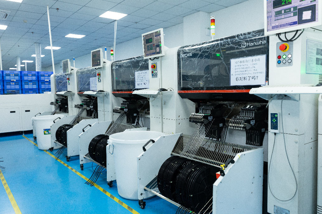 Shenzhen Mannled Photoelectric Technology Co., Ltd fabrika üretim hattı