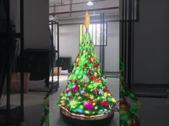 Statik Sürüş Modu Hongsheng Işığı ve 16 bit Gri Ölçeği ile Esnek LED Ekranı