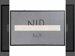 Mini LED ekran paneli 1920x1080 çözünürlük 5000 1 Kontrast oranı ve gereksinimleriniz için 640 * 480mm dolap boyutu