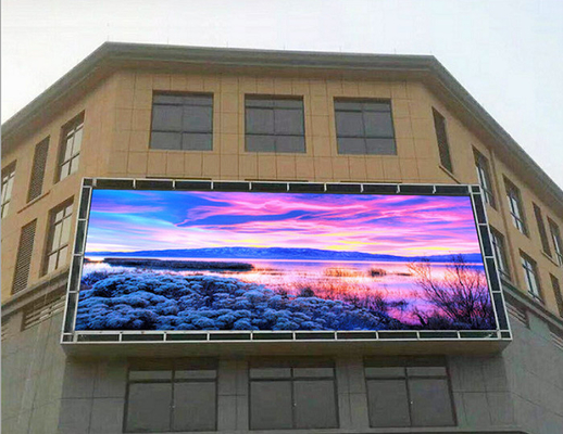 SMD Nationstar Dış Mekan Tam Renkli LED Ekran Büyük Reklam Panosu P4