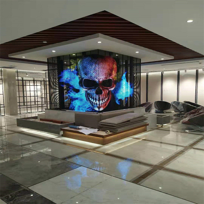 Alışveriş Merkezi Şeffaf LED Ekran