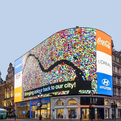 satın al Billboard HD P6mm Dış Mekan LED Reklam Ekranı 50 60Hz online manufacture