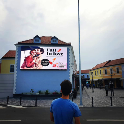 satın al HD P4 Su geçirmez Dış Reklam LED Ekran Elektronik Dijital Pano Tam Renkli online manufacture