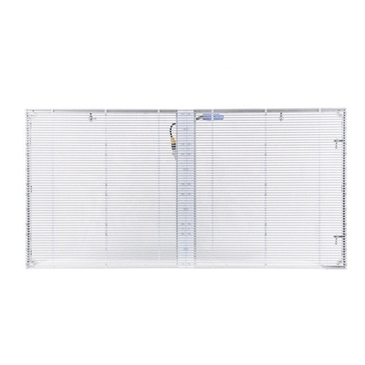 satın al PH3.91-7.81 Şeffaf LED Ekran Dış HD 3500nits Cam Perde Pencere online manufacture