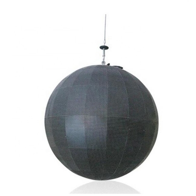 satın al Tam Renkli 3mm Yaratıcı LED Ekran 360 Derece Eğilmiş Özel Küre Topları online manufacture