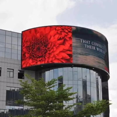 satın al 3 boyutlu açık hava LED TV Reklam Ekranları Su geçirmez P10mm online manufacture