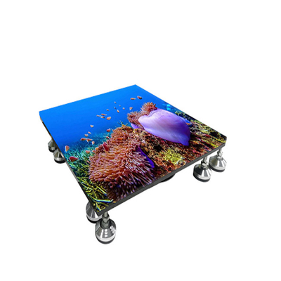 satın al Sahne Zemini LED Ekran Çarpışma Karşıtı Su geçirmez Etkileşimli Dans P3.91 online manufacture